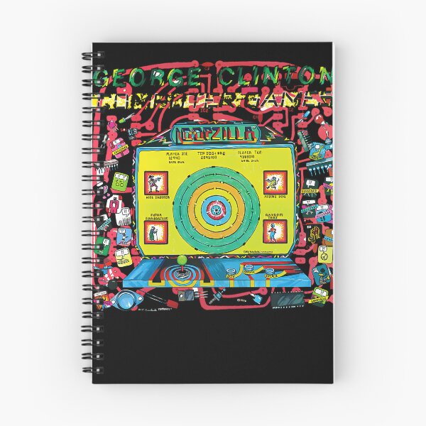 Item preview, George Clinton Computer Games Arcade designed and sold by SeamlessWord.
