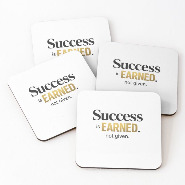Item preview, Success Is Earned, Not Given designed and sold by bolaAura.