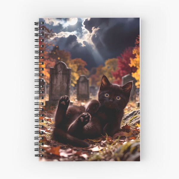 Item preview, Kittens Love Graveyards designed and sold by Lava Tigers Art.