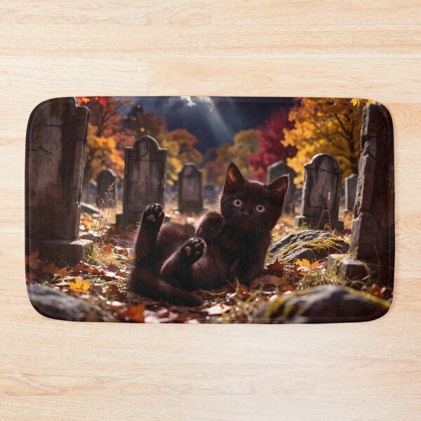 Item preview, Kittens Love Graveyards designed and sold by Lava Tigers Art.
