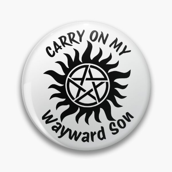 Item preview, Carry On My Wayward Son designed and sold by miowoodworks.