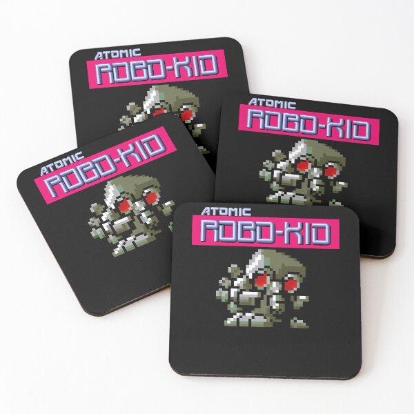 Item preview, Pixelated Green Robot with Red Eyes designed and sold by ForeverMODA.