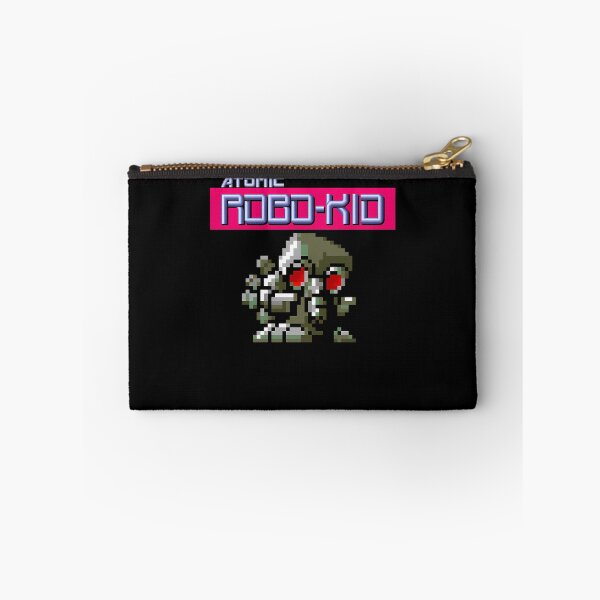 Item preview, Pixelated Green Robot with Red Eyes designed and sold by ForeverMODA.