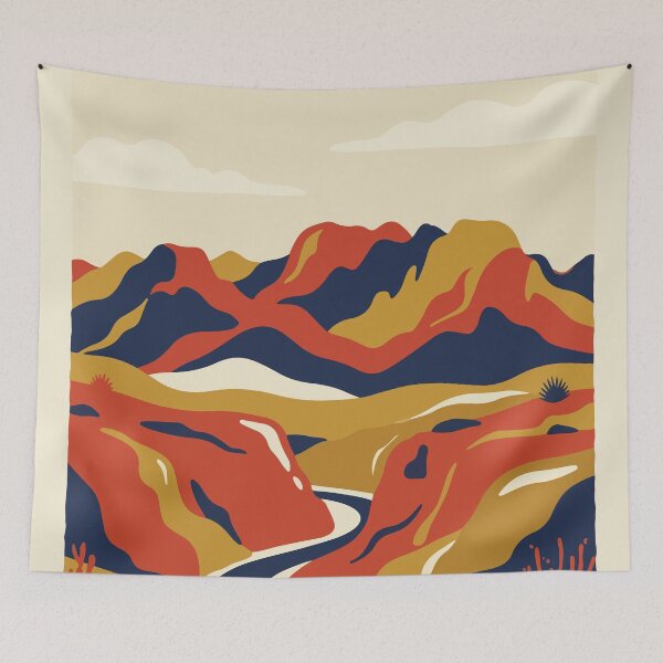 Item preview, Big Bend National Park USA Travel Vintage designed and sold by RareDeerArt.