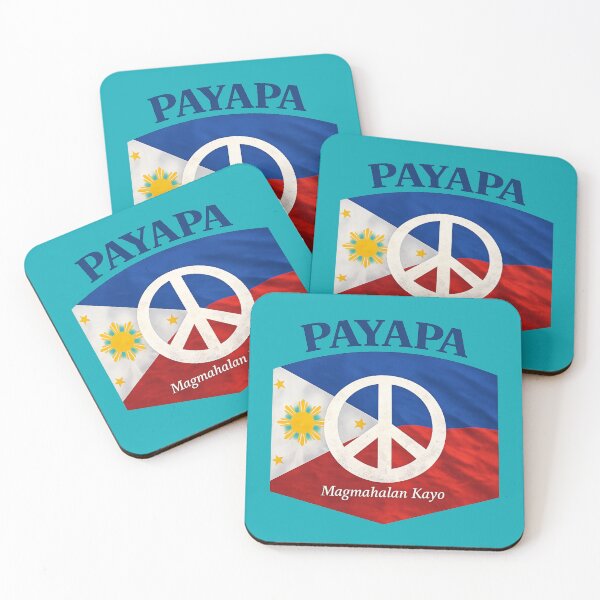 Item preview, PAYAPA – Filipino Peace & Love Philippines Flag Design designed and sold by FlipFlopTeesCo.