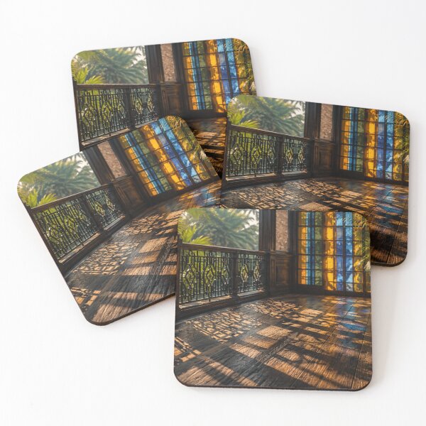 Item preview, Stained glass shadows on the terrace designed and sold by LaJacke.
