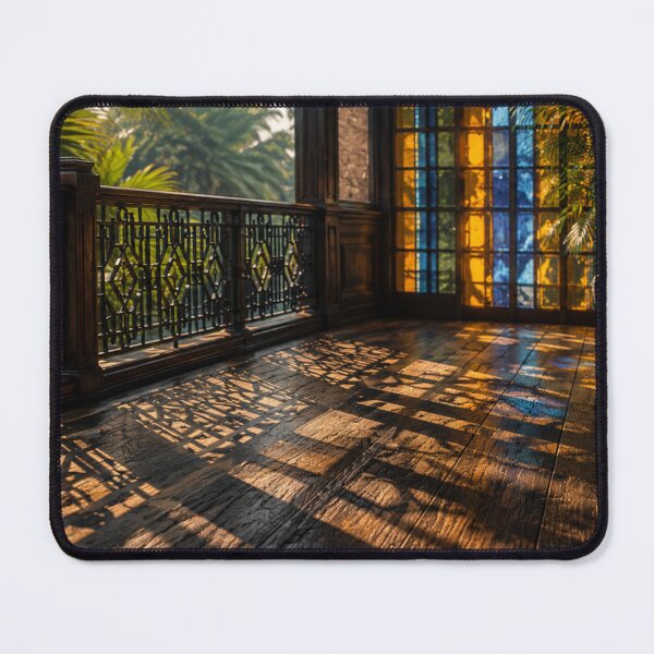Item preview, Stained glass shadows on the terrace designed and sold by LaJacke.