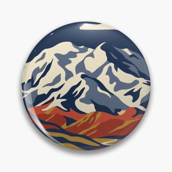Item preview, Denali National Park USA Travel Vintage designed and sold by RareDeerArt.