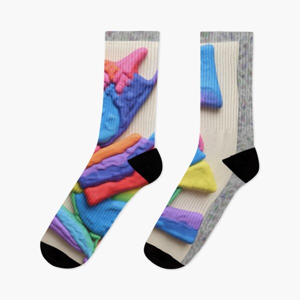 Item preview, dreamscape mosaic C colorful geometric abstract designed and sold by SmashingDeals.