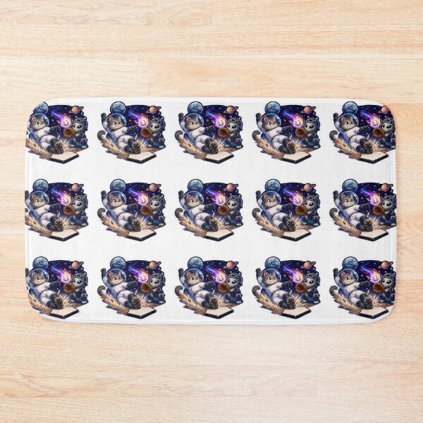 Item preview, Space Cat Alien Baseball Sticker designed and sold by Grafititee.