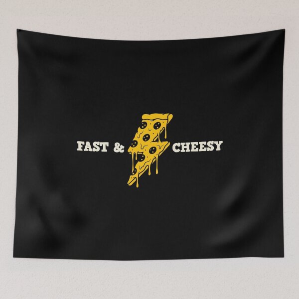 Item preview, Fast and Cheesy, You and Me both Pizza designed and sold by DaliborP.