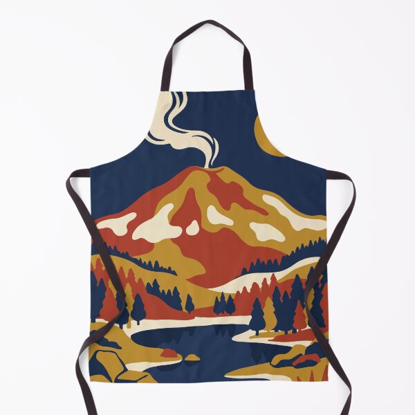 Item preview, Lassen Volcanic National Park USA Travel Vintage designed and sold by RareDeerArt.