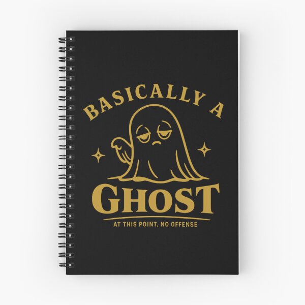 Item preview, Basically A Ghost At This Point Tee, Halloween Burnout Crossover Humor designed and sold by PhylonBoxx.