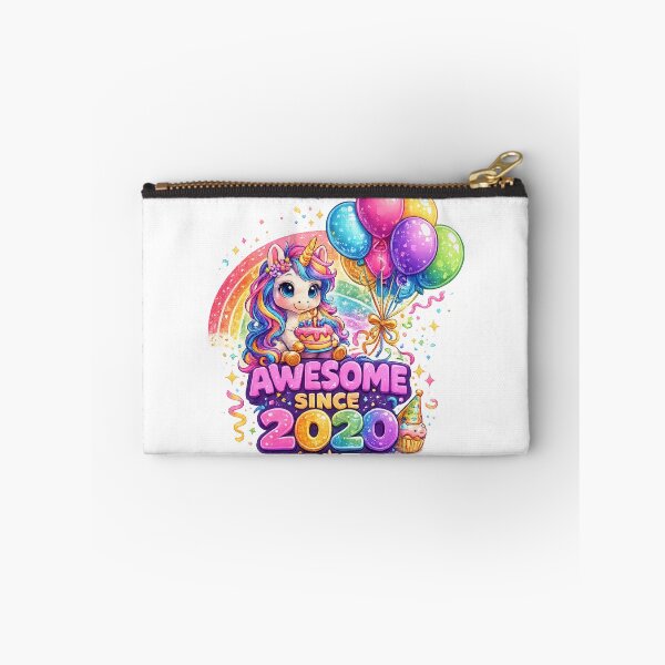 Item preview, 6 Years Old Awesome Since 2020 Unicorn 6th Birthday designed and sold by QuiteOrbit.
