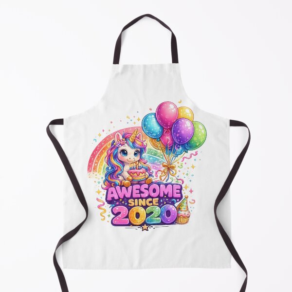 Item preview, 6 Years Old Awesome Since 2020 Unicorn 6th Birthday designed and sold by QuiteOrbit.