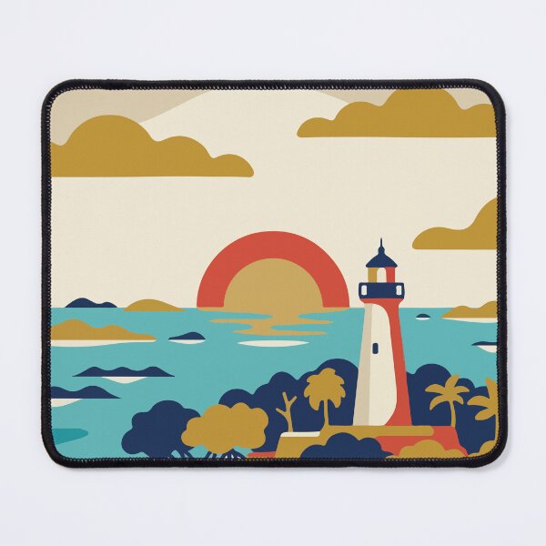Item preview, Biscayne National Park USA Travel Vintage designed and sold by RareDeerArt.