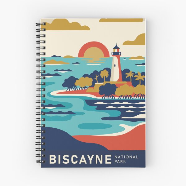 Item preview, Biscayne National Park USA Travel Vintage designed and sold by RareDeerArt.