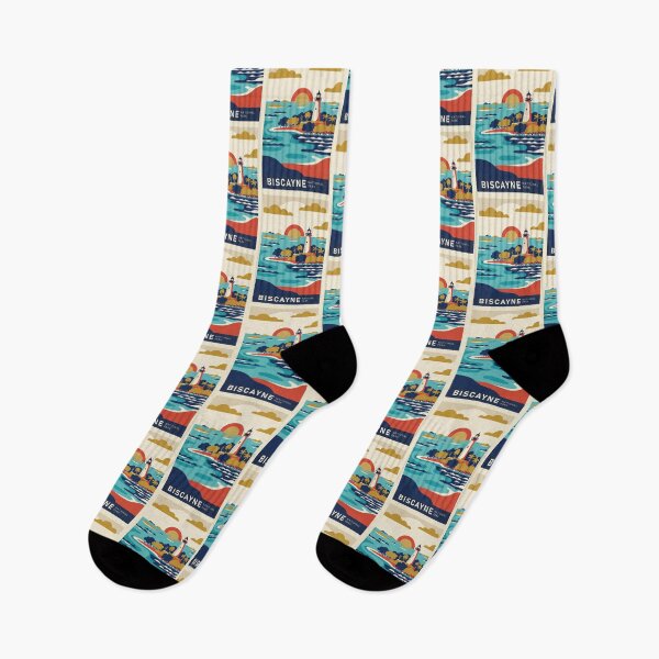 Item preview, Biscayne National Park USA Travel Vintage designed and sold by RareDeerArt.