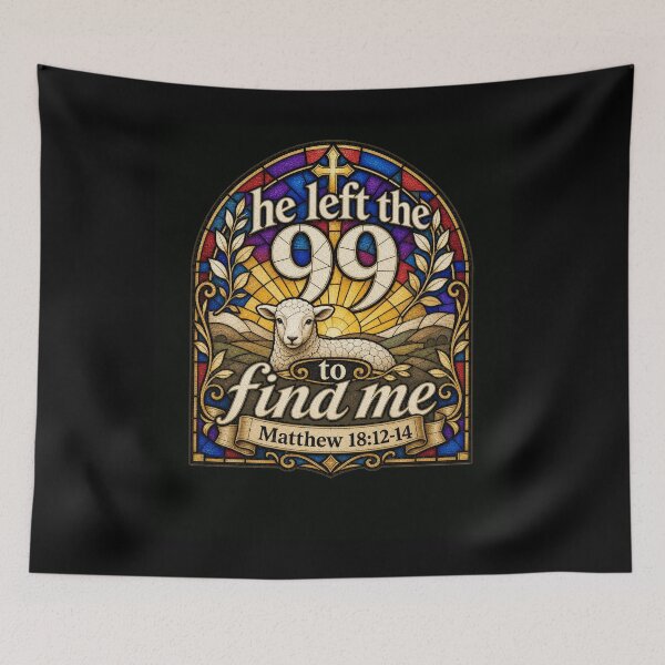 Item preview, He Left The Ninety-Nine To Find Me Christian designed and sold by snowry.