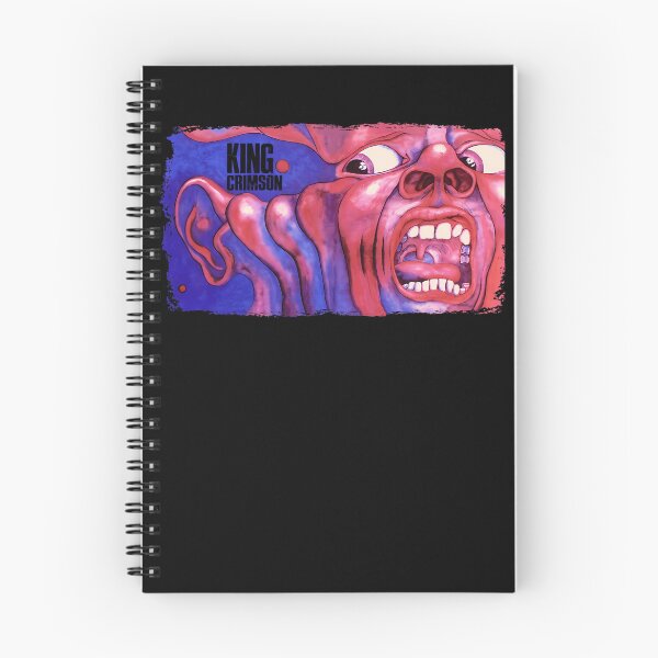 Item preview, Distressed Frame Screaming Face Surreal Blue Red designed and sold by Neerart.