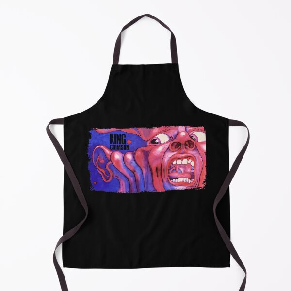 Item preview, Distressed Frame Screaming Face Surreal Blue Red designed and sold by Neerart.
