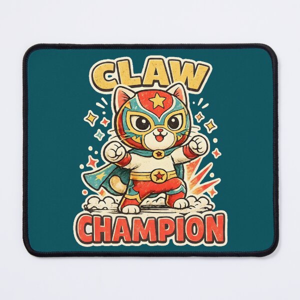 Item preview, Vintage Lucha Libre Cat Wrestler designed and sold by radiogalaxy.
