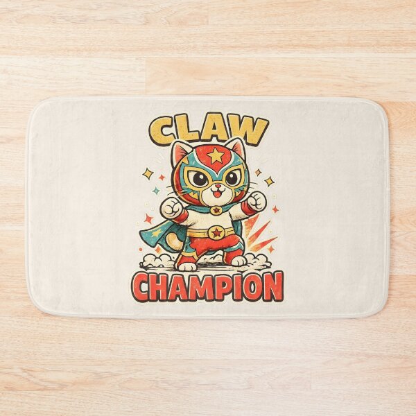 Item preview, Vintage Lucha Libre Cat Wrestler designed and sold by radiogalaxy.