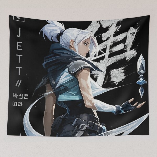 Item preview, Jett Valorant Fan Art  designed and sold by NBT-NOVA.