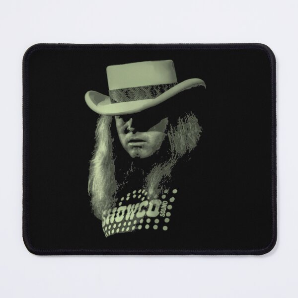 Item preview, Long-Haired Man Wearing Cowboy Hat and Showco Sound designed and sold by Karamkhattab.