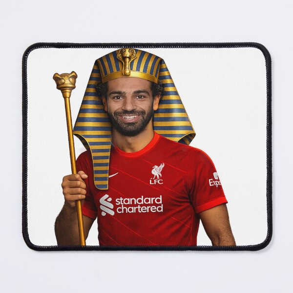 Item preview, Mohamed Salah Egyptian King – Pharaoh Liverpool Football Legend Ancient Egypt Art designed and sold by GulfSignature.