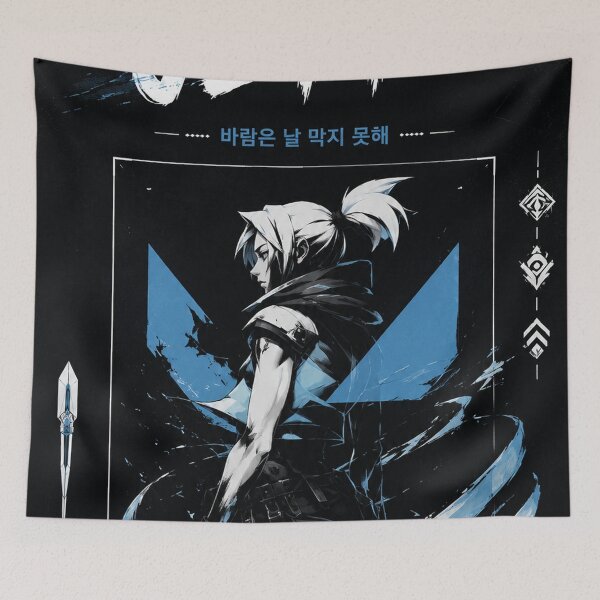 Item preview, Jett Valorant Fan Art designed and sold by NBT-NOVA.