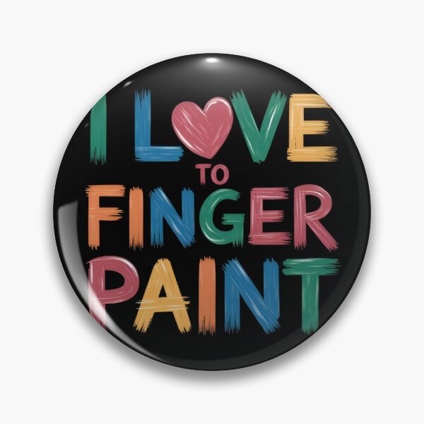 Item preview, I Love To Finger Paint Heart, Cute Colorful Art Teacher Gifts designed and sold by Zizo-DR44.