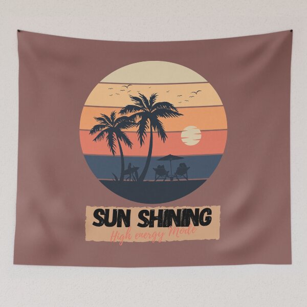 Item preview, SUN SHINING – High Energy Mode. surf vacation designed and sold by OlgaLuna_design.