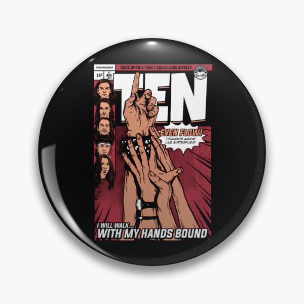Item preview, Red Comic Book Style Hands Band Members designed and sold by Faiza-Najeeb.