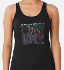 Der Zauberer-Code: Teil Eins Racerback Tank Top