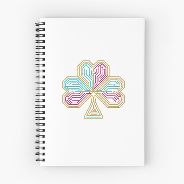 Item preview, Cybernetic Circuit Emblem - Geometric Tech Line Art designed and sold by Dzblack.