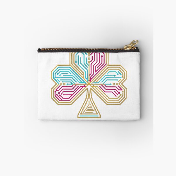 Item preview, Cybernetic Circuit Emblem - Geometric Tech Line Art designed and sold by Dzblack.
