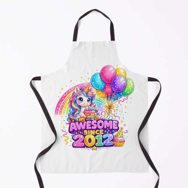 Item preview, 14 Years Old Awesome Since 2012 Unicorn 14th Birthday designed and sold by QuiteOrbit.