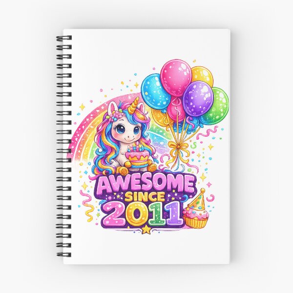 Item preview, 15 Years Old Awesome Since 2011 Unicorn 15th Birthday designed and sold by QuiteOrbit.