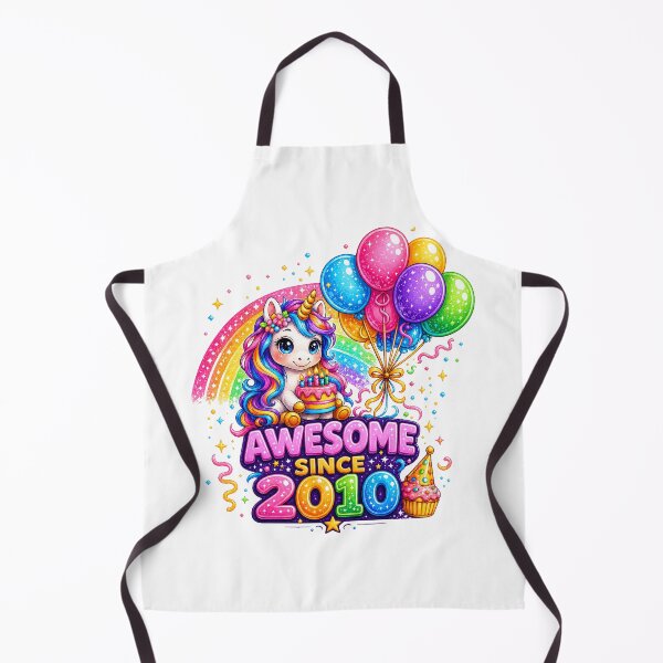 Item preview, 16 Years Old Awesome Since 2010 Unicorn 16th Birthday designed and sold by QuiteOrbit.