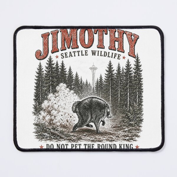 Item preview, Do Not Pet The Round King Jimothy Raccoon Meme designed and sold by Devilians92.