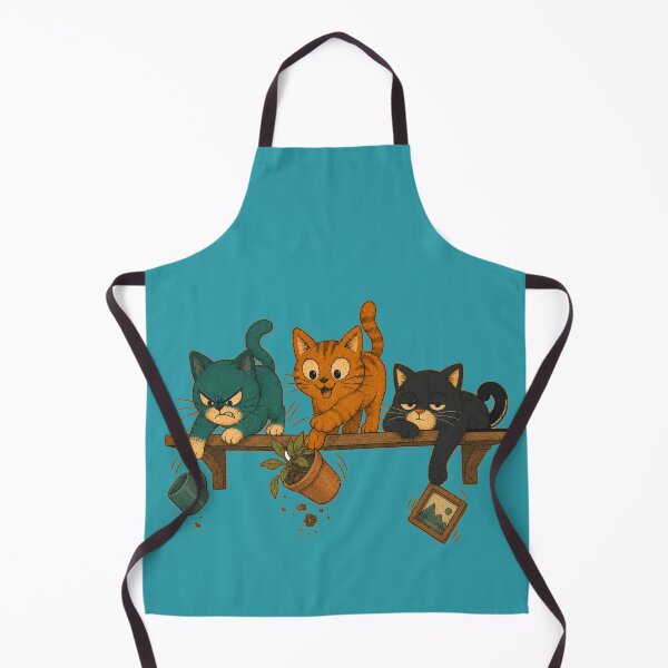 Item preview, Happy, Grumpy and Whateva Cats | Mischief Cats | cheeky Cats | Funny Cat Lover Design designed and sold by Made by Tamar.