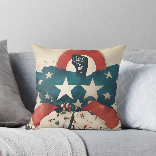 Item preview, Vintage Patriotic Crowd and Stars Grunge Art designed and sold by Aumpuk.