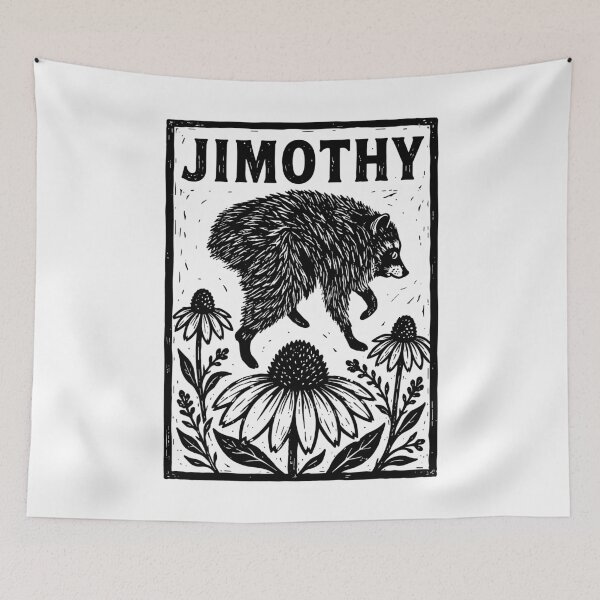 Item preview, Jimothy Trendy Raccoon Meme designed and sold by PartyFam.
