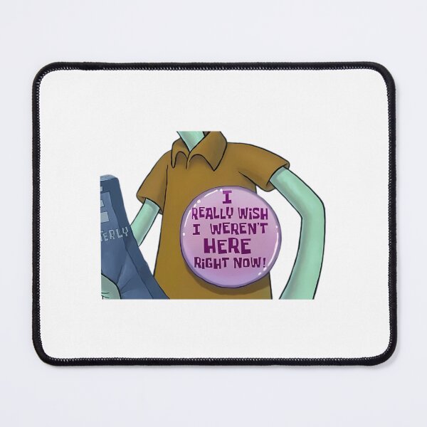 Item preview, I Really Wish I Weren'T Here Right Now Button designed and sold by chipgileu.
