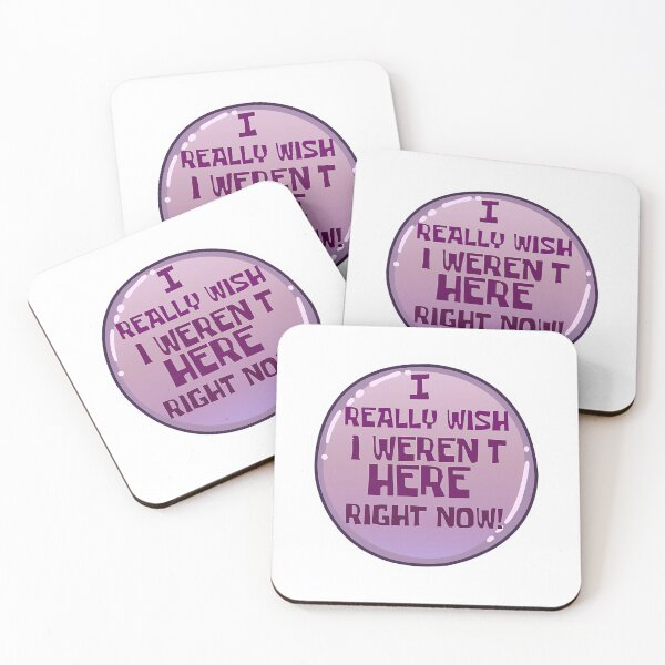 Item preview, I Really Wish I Weren'T Here Right Now designed and sold by chipgileu.