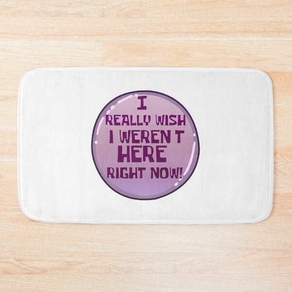 Item preview, I Really Wish I Weren'T Here Right Now designed and sold by chipgileu.
