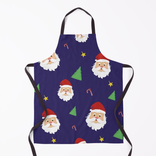 Item preview, Cute Santa Claus and Christmas Tree Holiday Pattern designed and sold by Aumpuk.