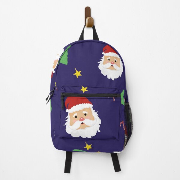 Item preview, Cute Santa Claus and Christmas Tree Holiday Pattern designed and sold by Aumpuk.
