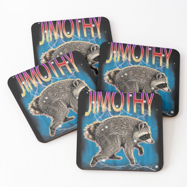 Item preview, Jimothy The Raccoon Vintage 90s Bootleg Meme Lightning designed and sold by Devilians92.